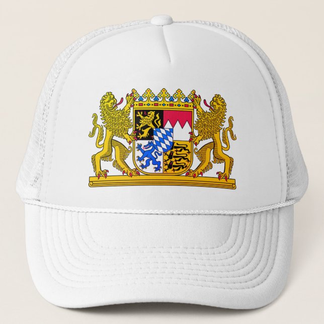 Bayerisches Wappen - DEUTSCHLAND Truckerkappe (Vorderseite)