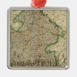Bayern 3 silbernes ornament