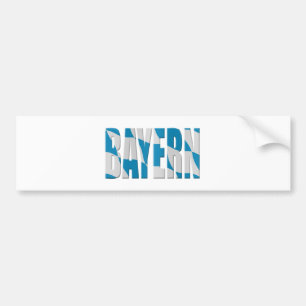 Bayern (Bayern)-Flagge(ge) Autoaufkleber