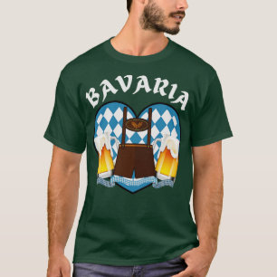 Bayern Deutschland Bayerisches Outfit T-Shirt
