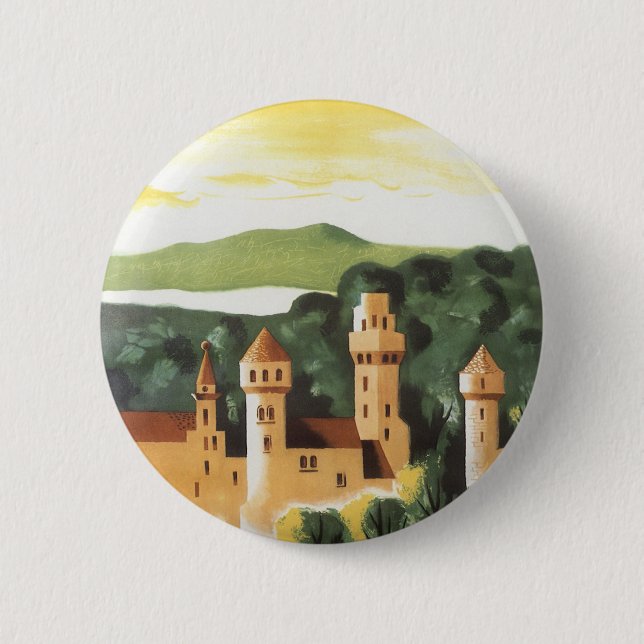 Bayern, Deutschland, Deutschland, Schlosspark Button (Vorderseite)
