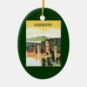 Bayern, Deutschland, Deutschland, Schlosspark Keramik Ornament