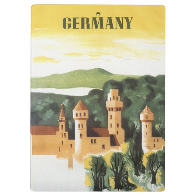 Bayern, Deutschland, Deutschland, Schlosspark Klemmbrett (Rückseite)