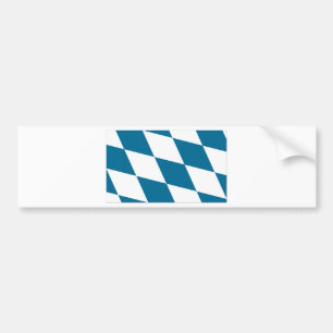 Bayern-Flagge Autoaufkleber