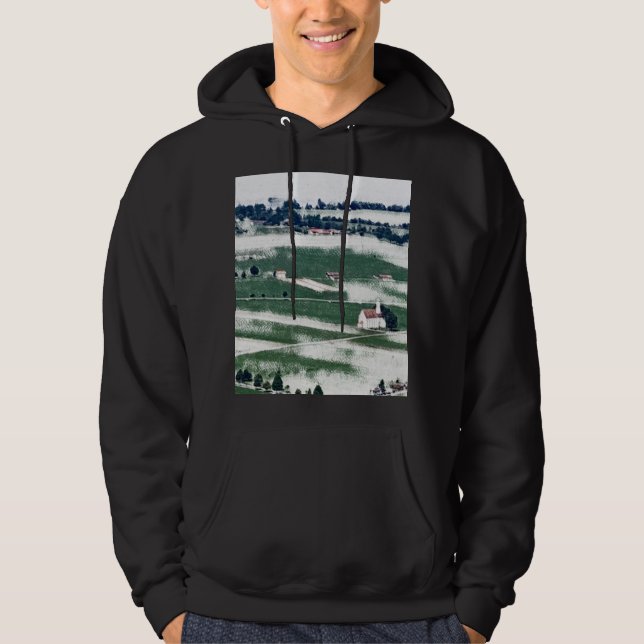 Bayern Landschaft Hoodie (Vorderseite)