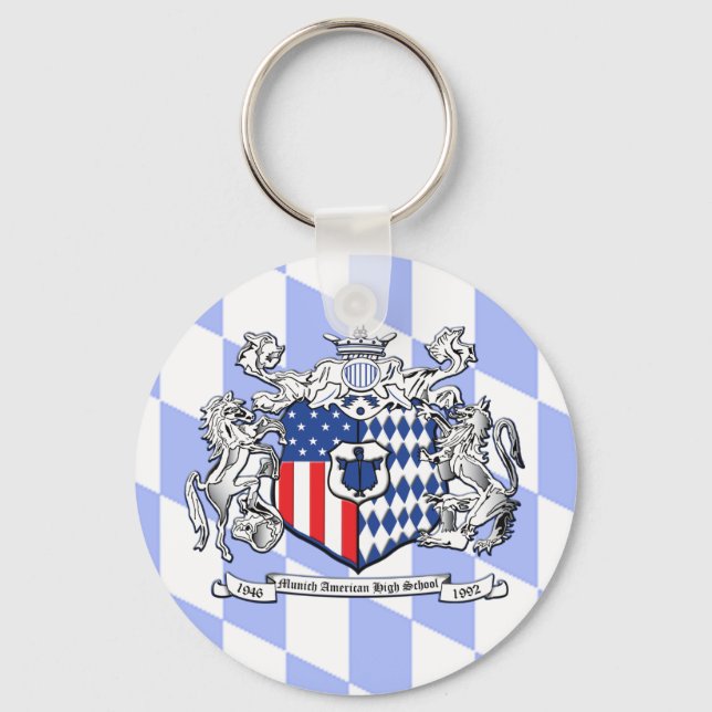 Bayern MAHS Wappen Schlüsselanhänger (Vorderseite)
