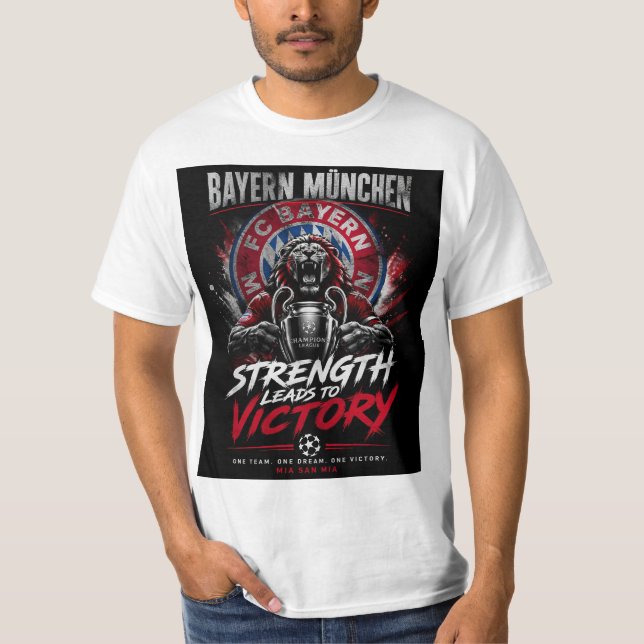Bayern München – Power & Victory T-Shirt (Vorderseite)