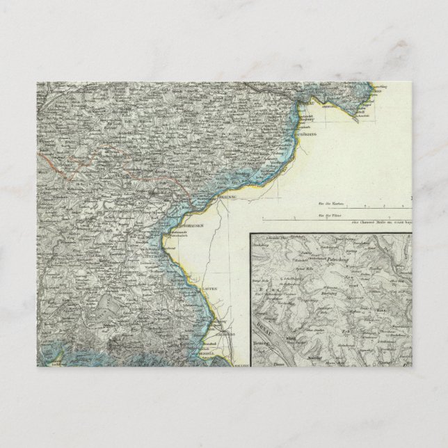 Bayern, Passau Postkarte (Vorderseite)