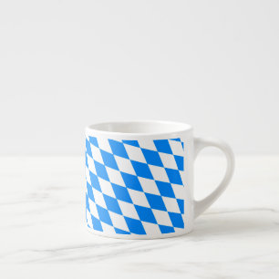 Bayern Rauten Fahne Espressotasse