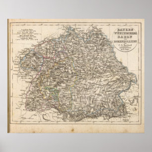 Bayern, W � rttemberg, Baden, Hohenzollern Poster