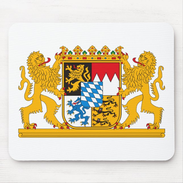 Bayern-Wappen Mousepad (Vorne)