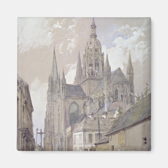 Bayeux Kathedrale, Aussicht aus Südosten Magnet (Vorne)