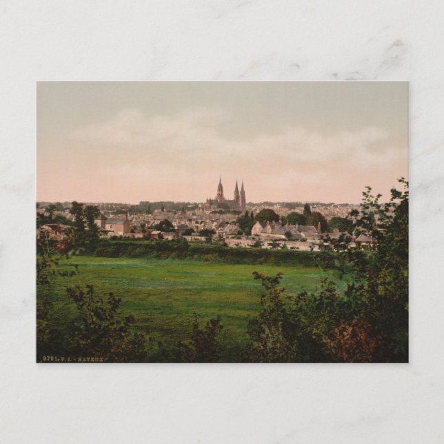 Bayeux - Stadtansicht Postkarte (Vorderseite)
