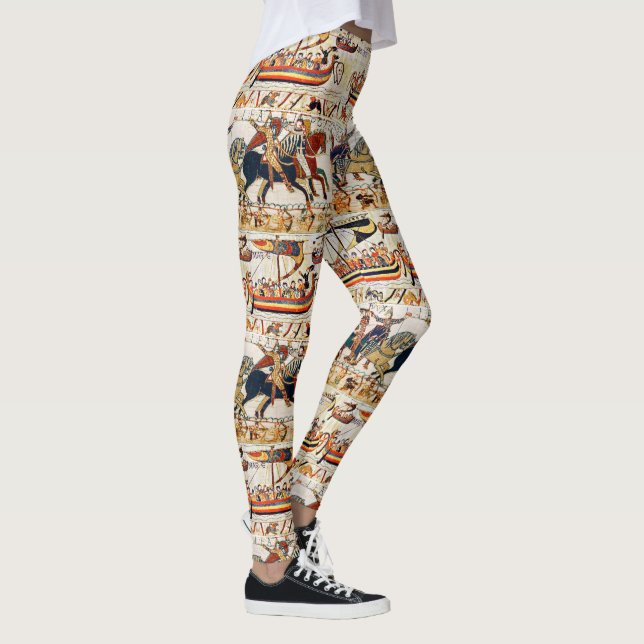 BAYEUX STEUERN NORMAN KNIGHTS,VIKINGSCHIFFE,ARCHER LEGGINGS (Rechts)