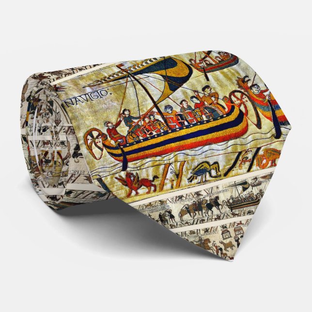 BAYEUX STEUERSCHIFFE 1066 KRAWATTE (Gerollt)