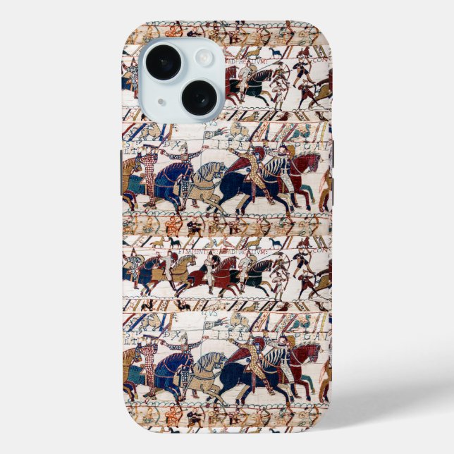 BAYEUX TAPESTRY 1066 NORMAN KNIGHTS AND ARCHERS Case-Mate iPhone HÜLLE (Rückseite)