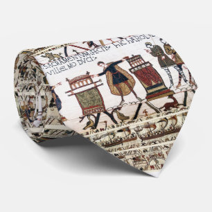 BAYEUX TAPESTRY Harold Eid zum Heiligen Relikt Krawatte