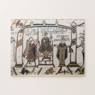Bayeux Tapestry - King Harold Coronation