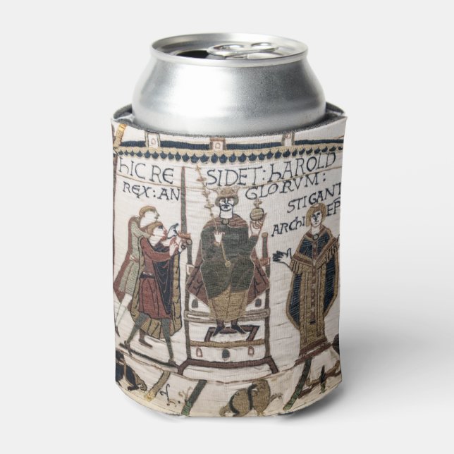 Bayeux Tapestry - King Harold Coronation Dosenkühler (Kanne Vorderseite)