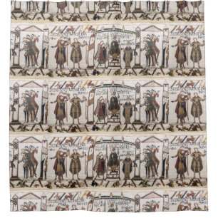 Bayeux Tapestry - King Harold Coronation Duschvorhang