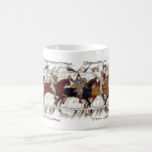 Bayeux-Tapisserie-Szenen-Tasse Kaffeetasse