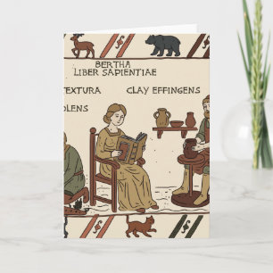 Bayeux-Teppich Parodie Karte