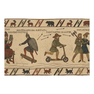 Bayeux-Teppich-Parodie Poster