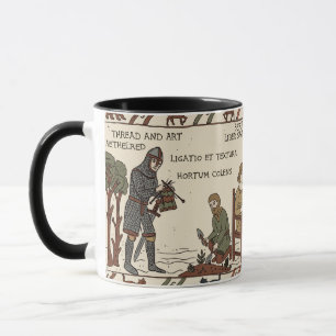 Bayeux-Teppich Parodie Tasse
