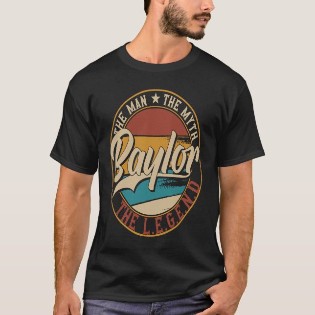 Baylor The man the myth the legend T-Shirt (Vorderseite)