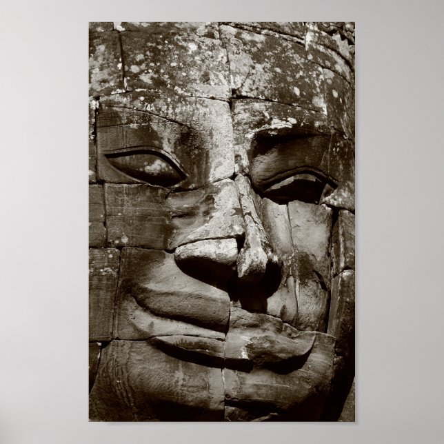 Bayon Face (Poster) Poster (Vorne)