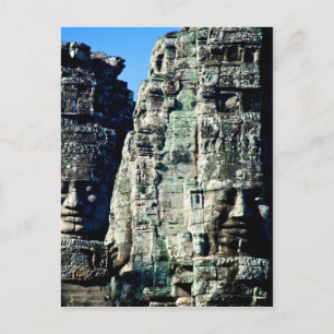 Bayon Tempel in Angkor Kambodscha Postkarte