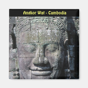 Bayon-Tempel in Angkor Wat - Kambodscha Magnet