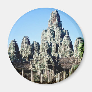 Bayon Temple in Angkor, Kambodscha Magnet