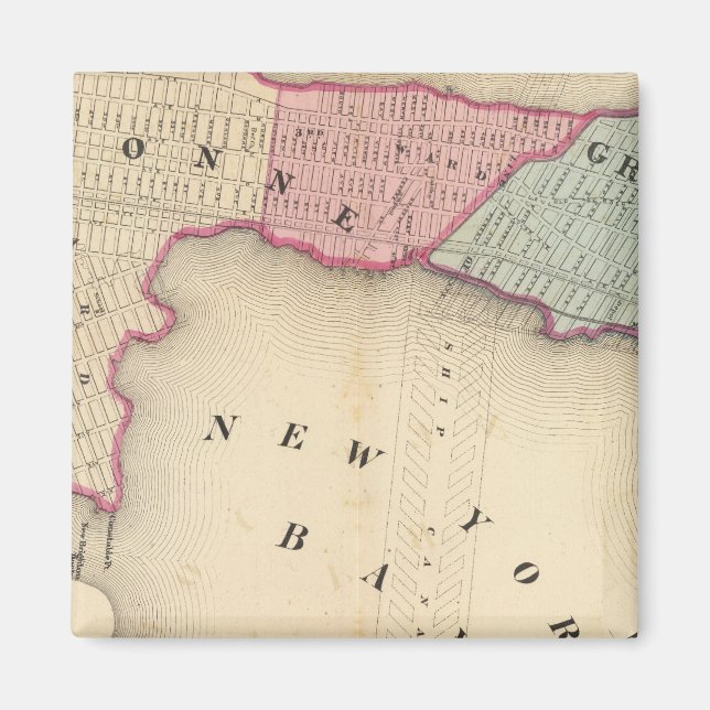 Bayonne Greenville Township Magnet (Vorne)