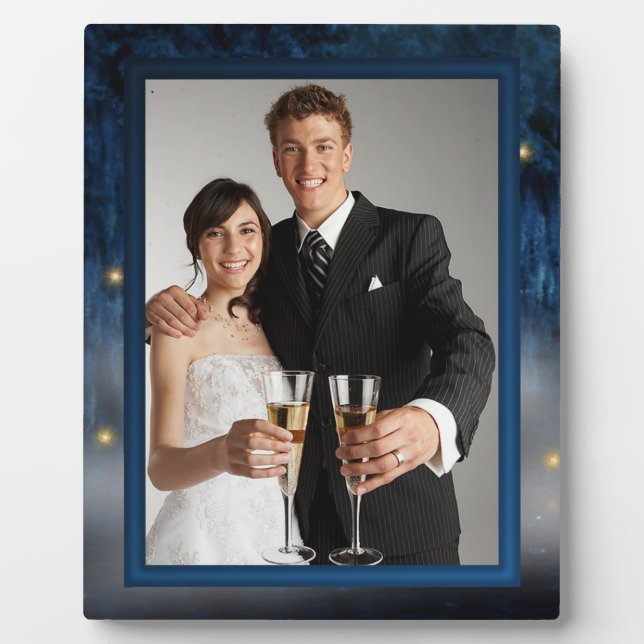 Bayou Bliss Wedding Plaque Fotoplatte (Vorderseite)