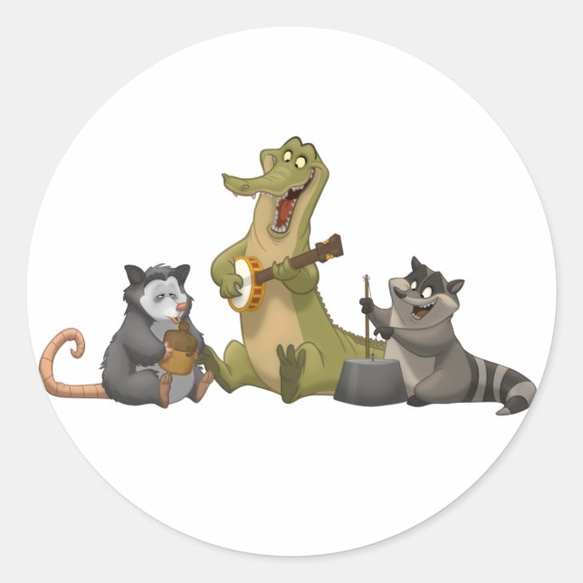 Bayou Jug Band Stickers (Vorderseite)