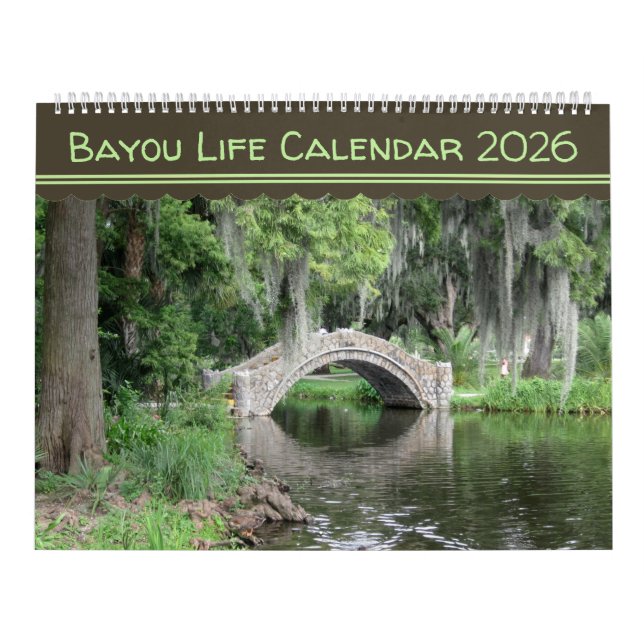 Bayou Life 2024 Kalender (Titelbild)