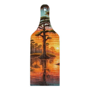 Bayou Sunset Schneidebrett