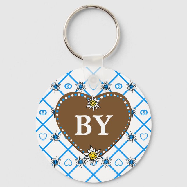 Bayrisch Modern Schlüsselanhänger (Vorderseite)