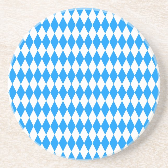Bayrische Rauten Getränkeuntersetzer (Vorne)