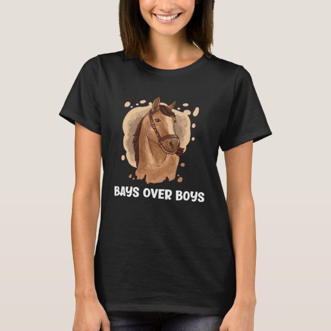 Bays Over Boys  Horse   1 T-Shirt (Vorderseite)