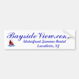 BaysideView.com Lavallette NJ Autoaufkleber