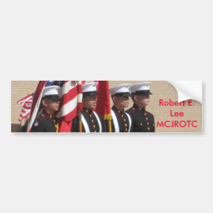 Baytown Robert E. Lee MCJROTC Autoaufkleber