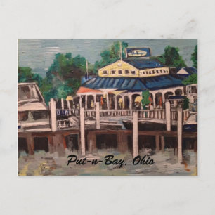 Bayview Avenue, Put-n-Bay, Carte postale de l'Ohio