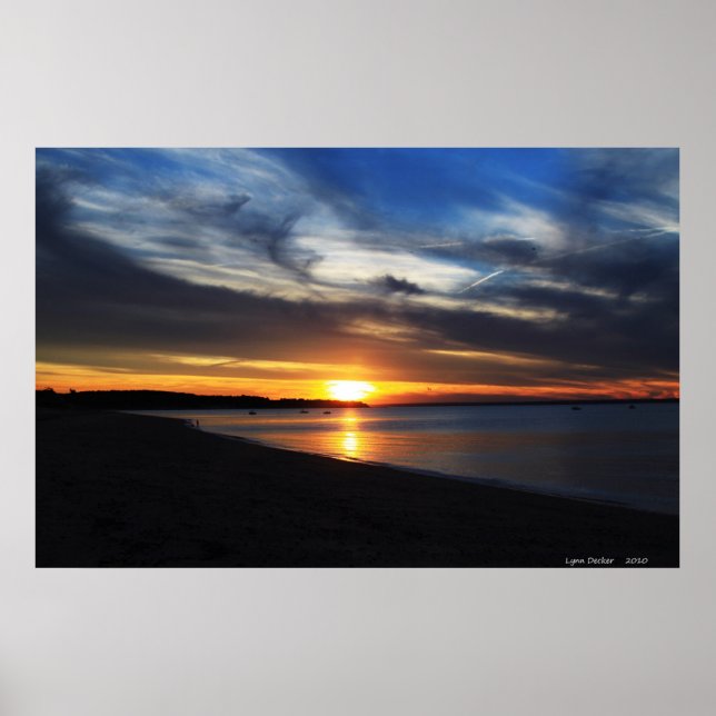 Bayville Sunset Poster (Vorne)