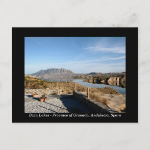 Baza Lakes, Grenade Espagne carte postale
