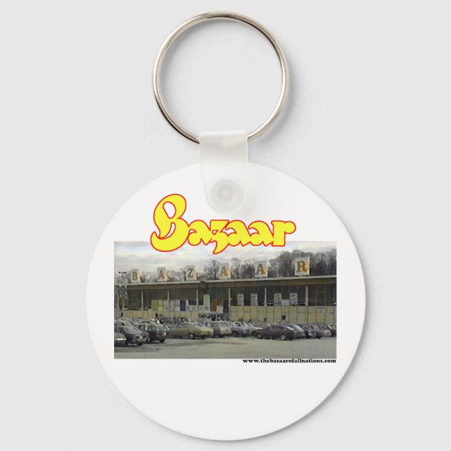 Bazaar Exterior Circa 1980 Schlüsselanhänger (Vorderseite)
