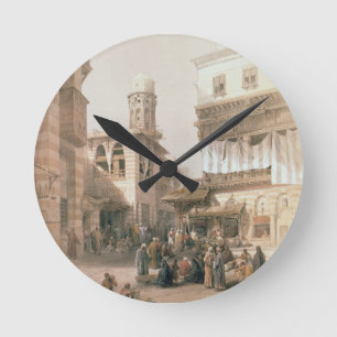 Bazaar of the Coppersmiths, Cairo, from "Egypt and Runde Wanduhr