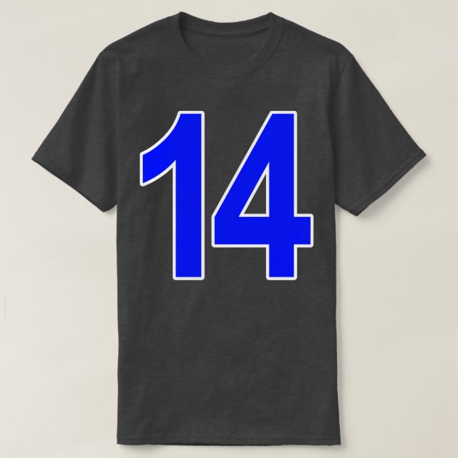 BAZOOKA 14 Jersey FrontBack Print T-Shirt (Design vorne)