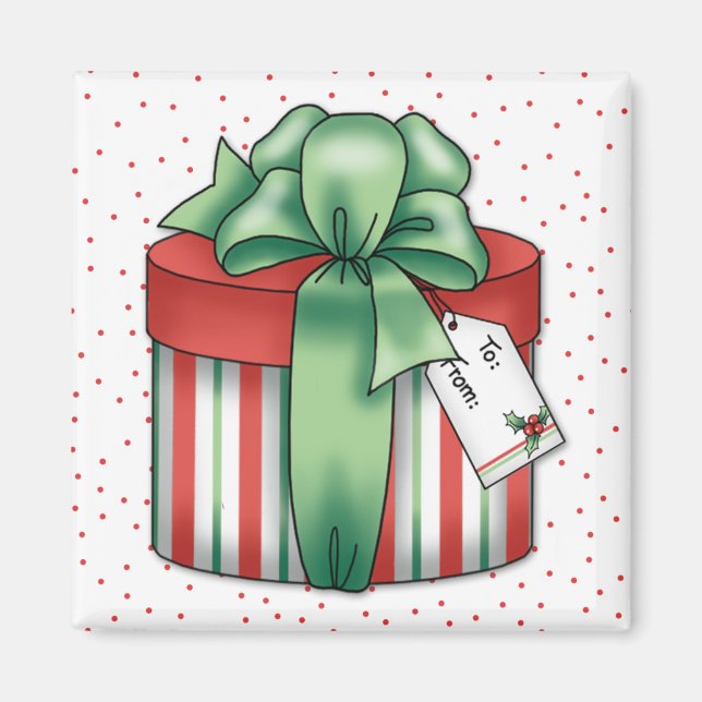 BaZooples Holiday Gift Magnet (Vorne)